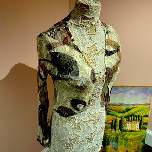 Komorov stretchy bolero top